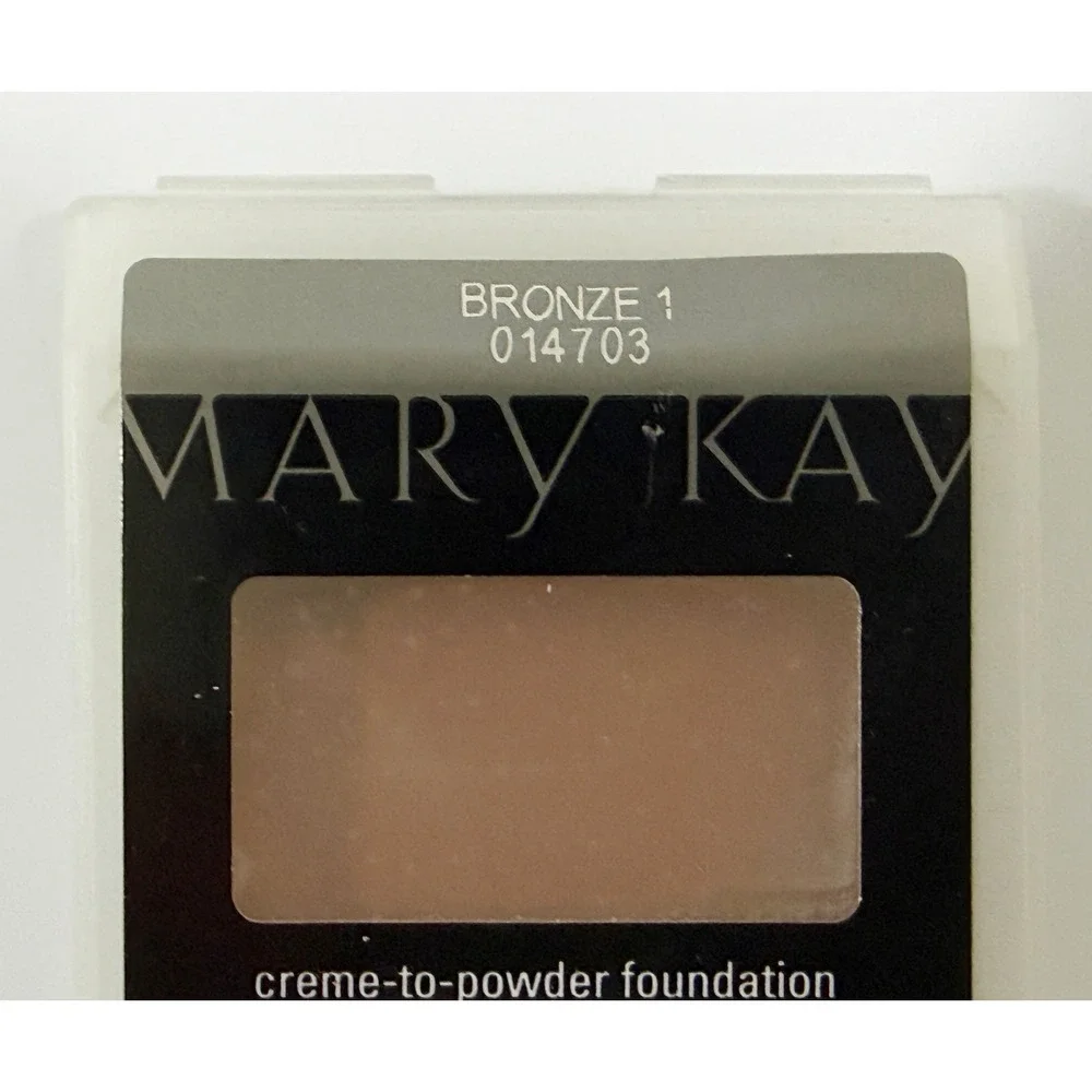Mary Kay Creme-to-Powder Foundation Women .35 oz Bronze 1 Matte Refill 014703